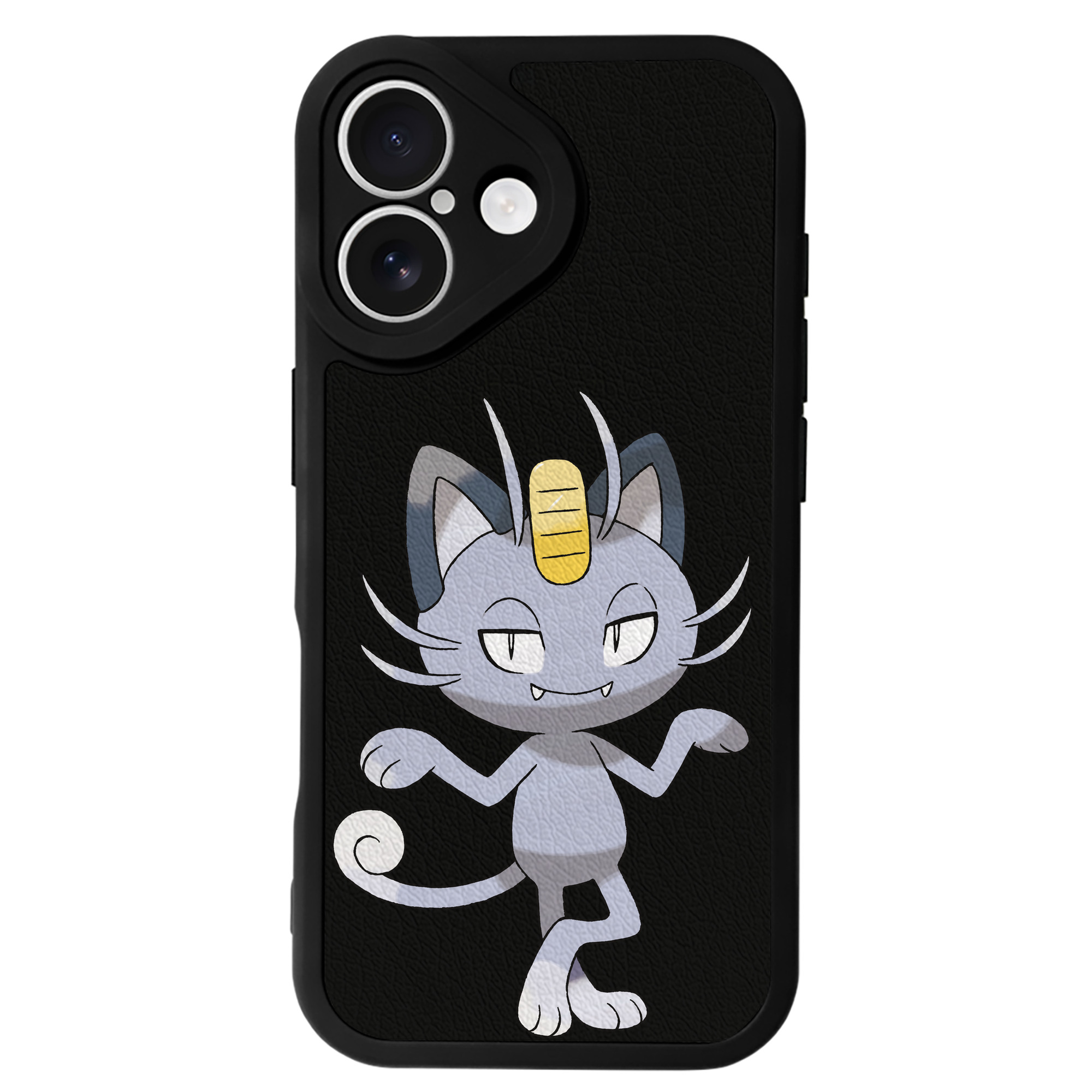 （画像用） ポケットモンスター Pokémon 【iPhone 16シリーズ対応】シリコンスマホケース（レザー調） 材質：シリコン